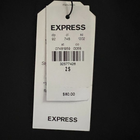 NWT Express Editor High Rise Straight Pant - Picture 5 of 5